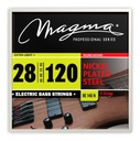 Encordado Bajo 6 Cuerdas Magma Nickel P/steel 030-130