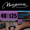 Encordado Magma Bajo 5 Cuerdas S.steel 40-125 Light Be155s