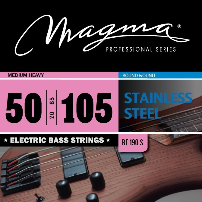 Encordado Magma Bajo Stainless Steel 50-105 M.heavy Be190s