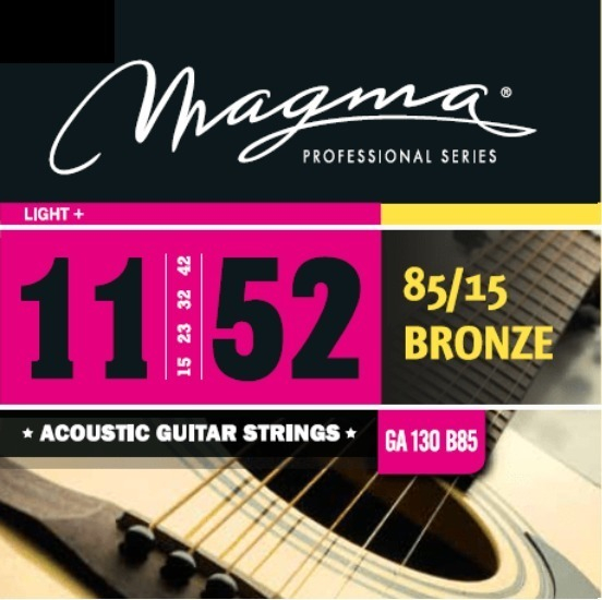 Encordado Cuerdas Guitarra Acustica Magma 011