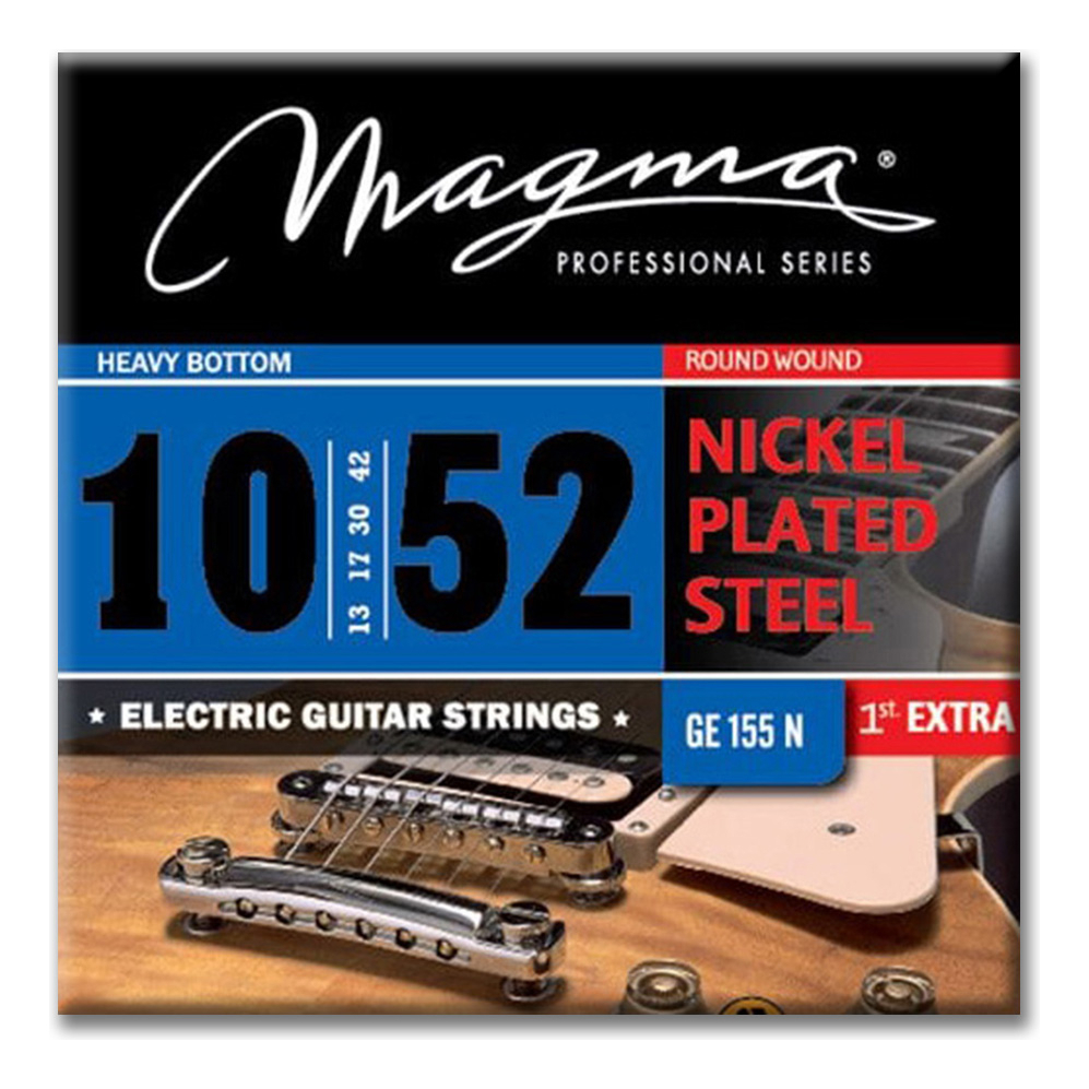 Encordado Guitarra Electrica Nickel Magma 10-52 H.b Ge155n
