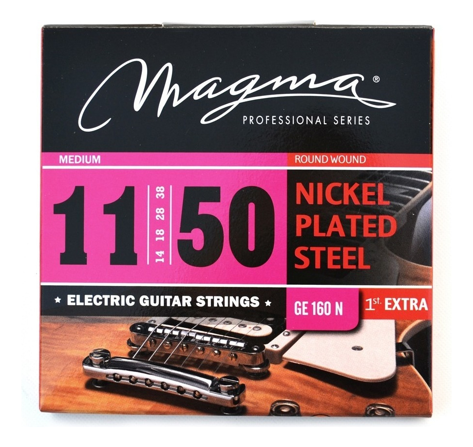 Encordado Guitarra Electrica Nickel Magma 11-50 M Ge160n