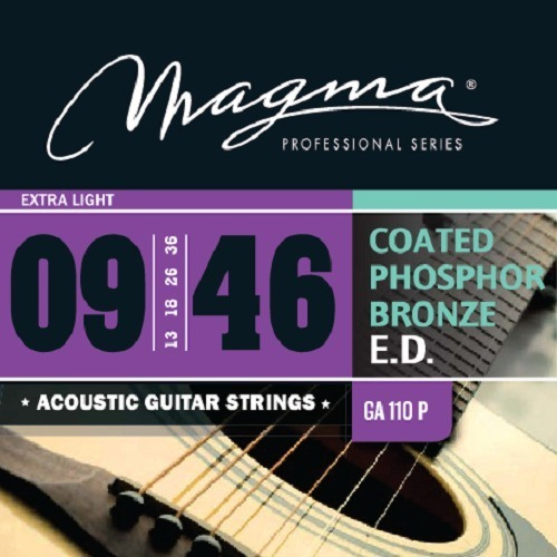 Encordado Acustica Magma Coated P 09-46 E.light Ga110p