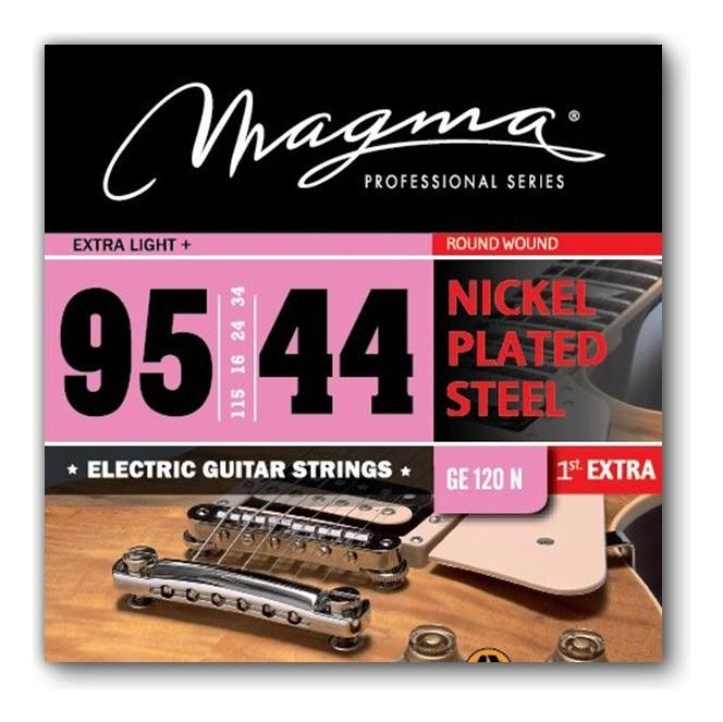 Encordado Para Guitarra Electrica Magma Nickel .0095 Ge120n
