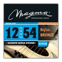 Cuerdas Guitarra Acústica Magma 012 Elecroacustica Ga140b80