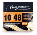 Encordado Guitarra Acústica Magma Ga120 010 Electroacústica