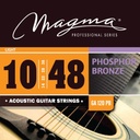 Encordado Magma Ga120pb Bronce Fosforado 010 048 G Acustica