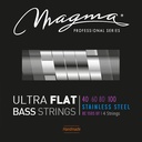 Set Cuerdas Bajo Electrico Magma Light - Ultra Flat Strings - Escala Larga 34" 4 Cuerdas Set, .040 - .100 (BE150SUF) 1 Set