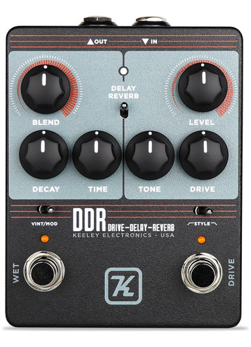 Pedal Keeley Electronics Ddr Drive Distorsión Delay Reverb 