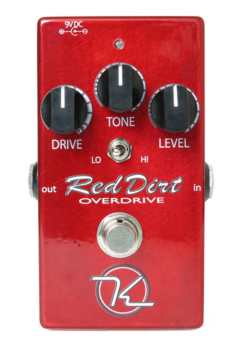 [K-RDIRT] Pedal Keeley Electronics Red Dirt Overdrive